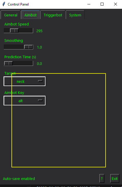 TensorRT Aimbot 2025 - Modern Control Panel UI TensorRT Aimbot 2025 - Modern Control Panel UI for Shooter Games